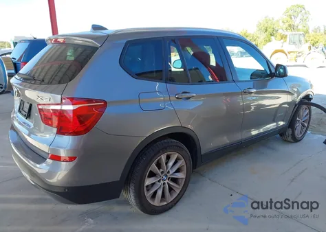 2015 BMW X3 xDrive28I z USA, uszkodzony, nr VIN 5UXWX9C52F0D46675